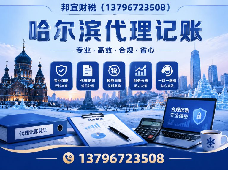 通河县哈尔滨代理记账展示图